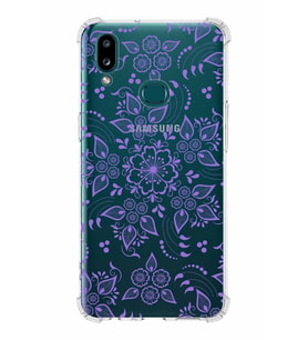 Samsung Galaxy A10s  Köşe Korumalı Antişok Kapak Nostalji Desen Tasarımlı Şeffaf  Kılıf