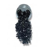 Epoksi Çalışmalarınız İçin Parlak Cam Kırıkları 4-8mm SİYAH 100gr