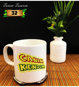 Tanem Canım Kendim - Porselen Kupa