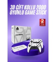 Northcity 3D 4K HD 2.4G Çift Kollu Oyun Konsolu - Retro Mini 500 Oyunlu