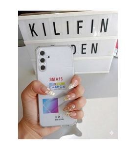 Samsung A15 Şeffaf Kılıf Modeli