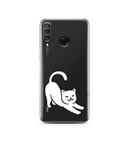Huawei P30 Lite Uyumlu Baskılı Yumuşak Silikon Şeffaf Telefon Kılıfı