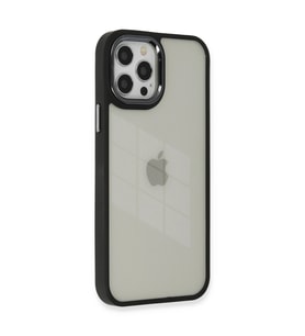 iPhone 12 Pro Max Kılıf Dora Kapak - Siyah