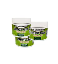 Çörek Otu Tohumu Yağı Karışımlı Büyük Boy Ağrı Kremi 3 Adet 150 ml - Kas Eklem Kol Bacak Vücut Ağrıları İçin