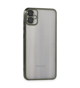 Samsung Galaxy A05 Kılıf Razer Lensli Silikon - Yeşil