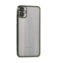 Samsung Galaxy A05 Kılıf Razer Lensli Silikon - Yeşil