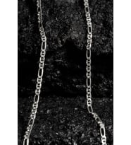Barlı Figaro Model Zincir Altın Kaplama 3,20 Mm Genişlik