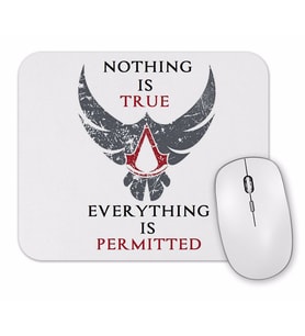 Assassin Creed Nothing is True Mouse Pad