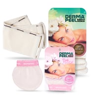 Dermapeel Sırt Kesesi + Pink Touch Yüz Kesesi Set