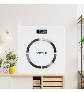 Sansui Akıllı Dijital Tartı Beyaz