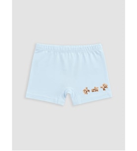 LC WAIKIKI Mavi Baskılı Kız Çocuk Boxer