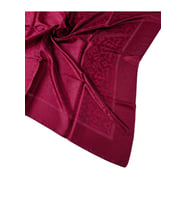 Mısırlı Eşarpları Kristal Devore Jakarlı Eşarp (Bordo)