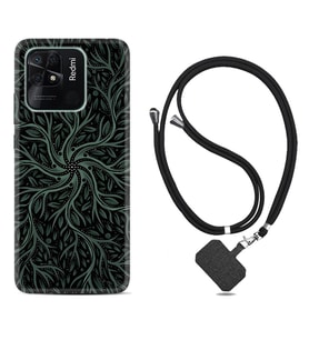 Xiaomi Redmi Note 7 8 9 Pro 10 2022 10 Pro 10S Kılıf Boyun Askılı Silikon Sarmaşıklar 1675