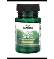 Swanson, 7-Keto DHEA, 100 mg, 30 Capsules 3739 (Renksiz)