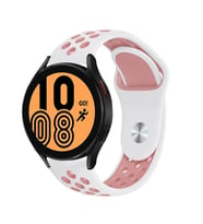 Samsung Gear S3 22mm Uyumlu Kordon Silikon Esnek Yumuşak Delikli Spor KRD-02 Kayış