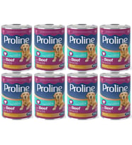 Proline Dana Etli Yetişkin Köpek Konservesi 395 Gr*8 Adet (Kahverengi)