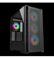 FRISBY 850W 80+ FC-9445G 4-RGB FANLI GAMING MID-TOWER PC KASASI