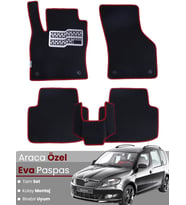 SKODA ROOMSTER (2006-2015) Uyumlu EVA Paspas Tam Set–Oto Paspas,Araca Özel,Kolay Montaj