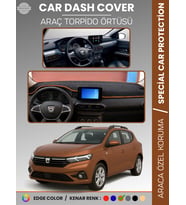 DACIA SANDERO (2021+) EKRANLI MODEL Torpido Örtüsü Torpido Koruma Çatlamayı Engeller Tam Uyum