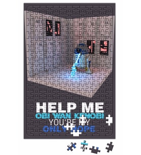 R2-D2 Hope Star Wars Puzzle 240 Parça Yapboz