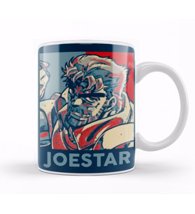Joseph Joestar 01 Kupa Bardak Porselen