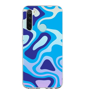 Xiaomi Redmi Note 8 Uyumlu Kapak Renkli Desen Tasarımlı Şeffaf Silikon Kılıf