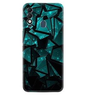 Tecno Spark 8T Kılıf Resimli Desenli Baskılı Silikon Green Prizmas 1348