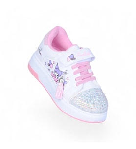 Prokids 4110 Byz-Pmb Kız Çocuk Sneaker Spor Ayakkabı (Beyaz)