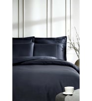 Özdilek Liyosel -Lucent Siyah- Battal Çift Kişilik (King Size) Nevresim Takımı (4 Yastık Kılıflı)