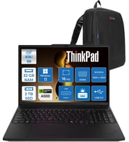 Lenovo Thinkpad P16S Gen 3 Ultra 7 155H 32GB Ddr5 2tb SSD 4GB/RTX500A 16" Wuxga (1920X1200) IPS 300NITS Windows 11 Pro Taşınabilir Iş Istasyonu P16S21KS0000TXP11 + Zettaçanta