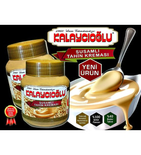 Kalaycıoğlu Susamlı Tahin Kreması 330 Gr. 