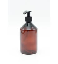 Kahverengi Sabun Şişesi, 500ml Sabun Şişesi, Plastik Sabun Şişesi