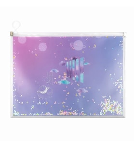 SÜDOR SB32 A4 DESENLİ FERMUARLI DOSYA PULLU