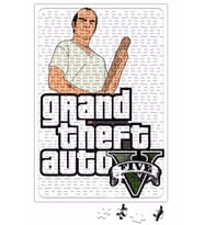 Grand Theft Auto Gta V Trevor Puzzle 240 Parça Yapboz