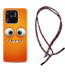 Xiaomi Redmi Note 7 8 9 Pro 10 2022 10 Pro 10S Kılıf Boyun Asklı Rasta Silikon Dişlek 1615