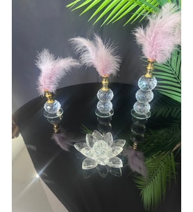 Seraph Gold Dekoratif Tüylük ve Lotus (Pudra)