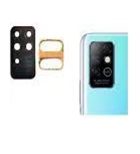 Tkgz Infinix NOTE 8 Arka Kamera Camı Lens Yapışkanlı