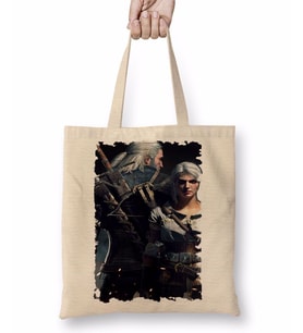 Ciri E Geralt De Rivia Bez Çanta Uzun Saplı