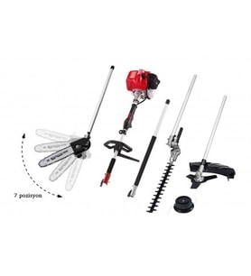 Ikra IBKH33 1.3hp 32.6cc Çok Amaçlı Benzin Motorlu Tırpan ve Bahçe Seti