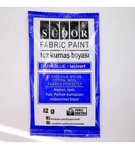 SÜDOR KB05 TOZ KUMAŞ BOYASI LACİVERT