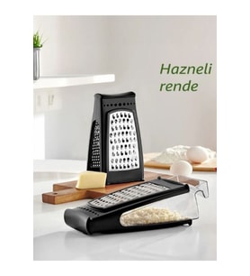 Ideal Çift Taraflı Hazneli Rende-Siyah