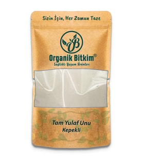 Organik Bitkim Tam Yulaf Unu Kepekli 1000 gr
