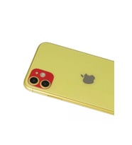 Newface Apple iPhone 11 Rainbow Kamera Lens Koruma Cam - Kırmızı