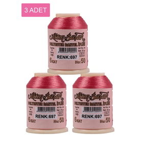 3 Adet Altınbaşak Oya ve Dantel İpi 20 gr - Royaleks - No: 697