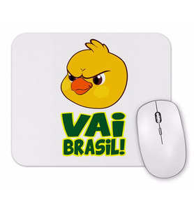 Pistolinha Vai Brasil Mouse Pad