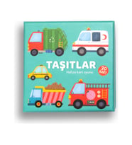 Melimelek Taşıtlar Hafıza Kart Oyunu
