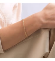 Altın Ataç Model Bileklik (Gold)