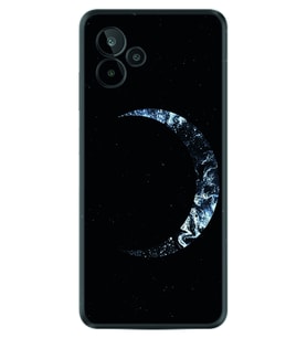 General Mobile GM 24 Pro Kılıf Silikon Desen Özel Seri Yalnız Ay 1744