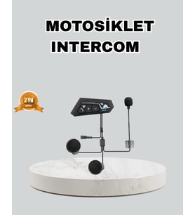 Motosiklet Kaskı İçin Bluetooth Kulaklık – Kablosuz, Mikrofonlu, Gürültü Azaltmalı Bt22
