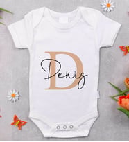 BK Kids İsimli Bebek Body Zıbın - Model 3